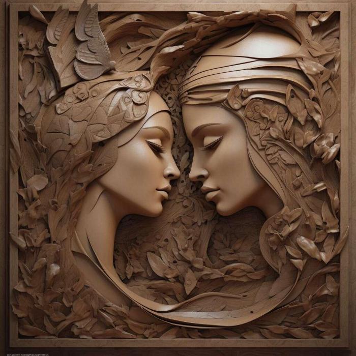 نموذج ثلاثي الأبعاد لآلة CNC 3D Art 